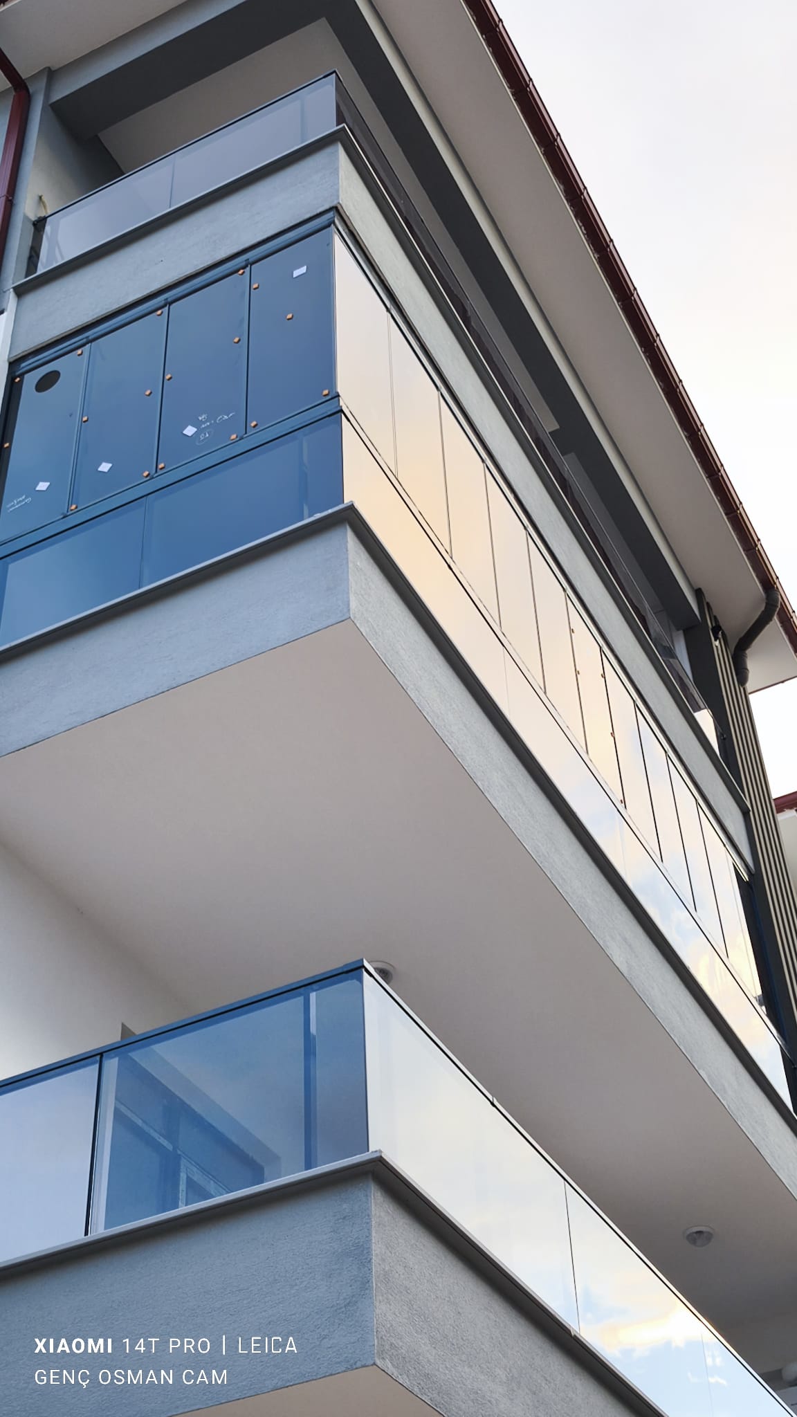 Selçuklu Siyah Profil Koyu Cam Balkon - Konya Cam Balkon - GOM Proje Görseli 6