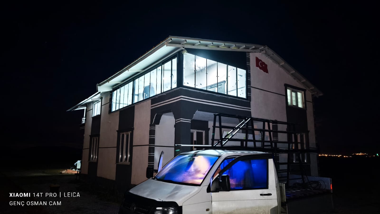 Selçuklu Siyah Profil Cam Balkon - Konya Cam Balkon - GOM Proje Görseli