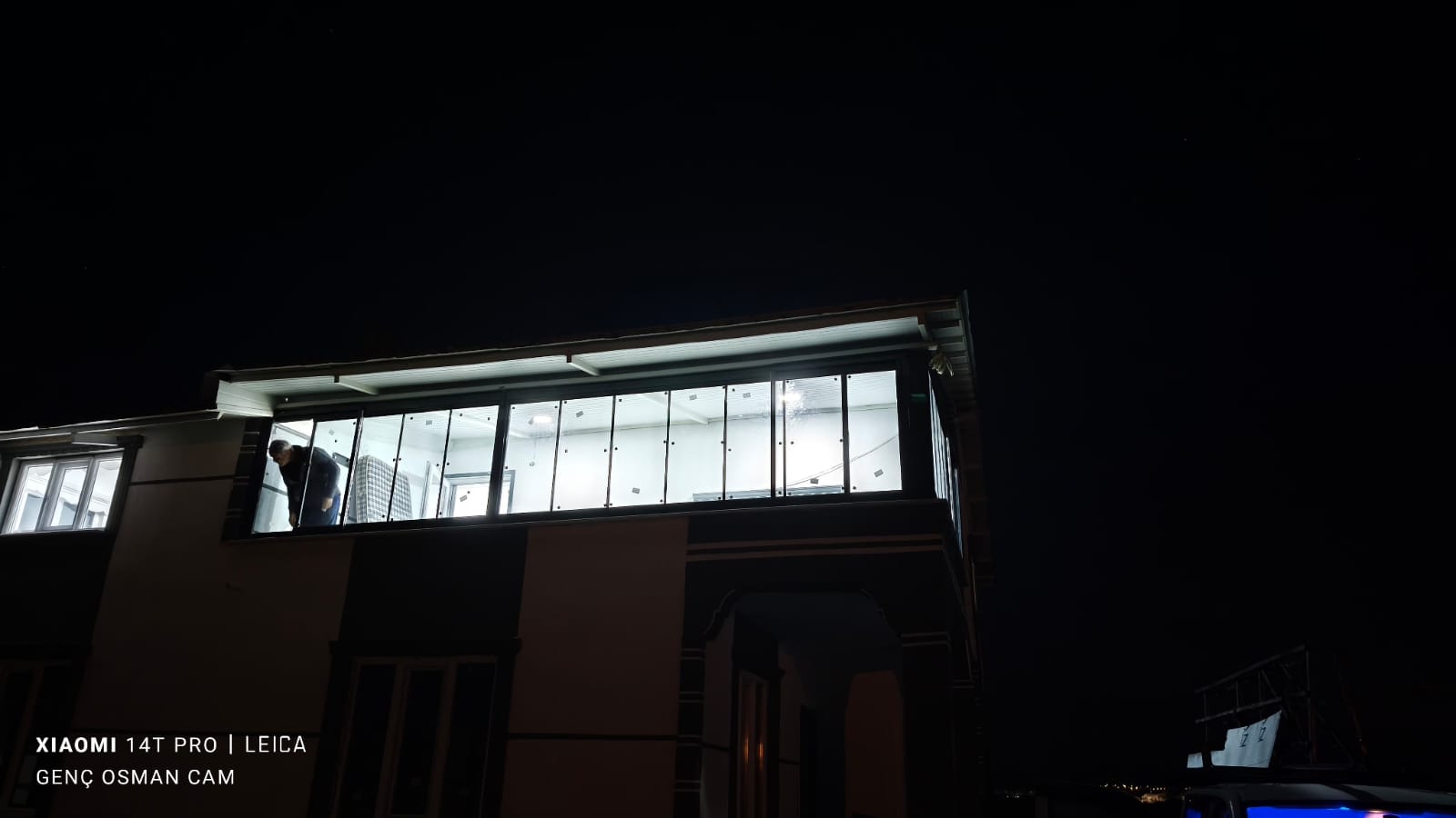 Selçuklu Siyah Profil Cam Balkon - Konya Cam Balkon - GOM Proje Görseli 2