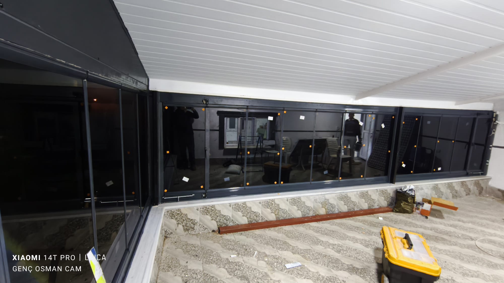 Selçuklu Siyah Profil Cam Balkon - Konya Cam Balkon - GOM Proje Görseli 6