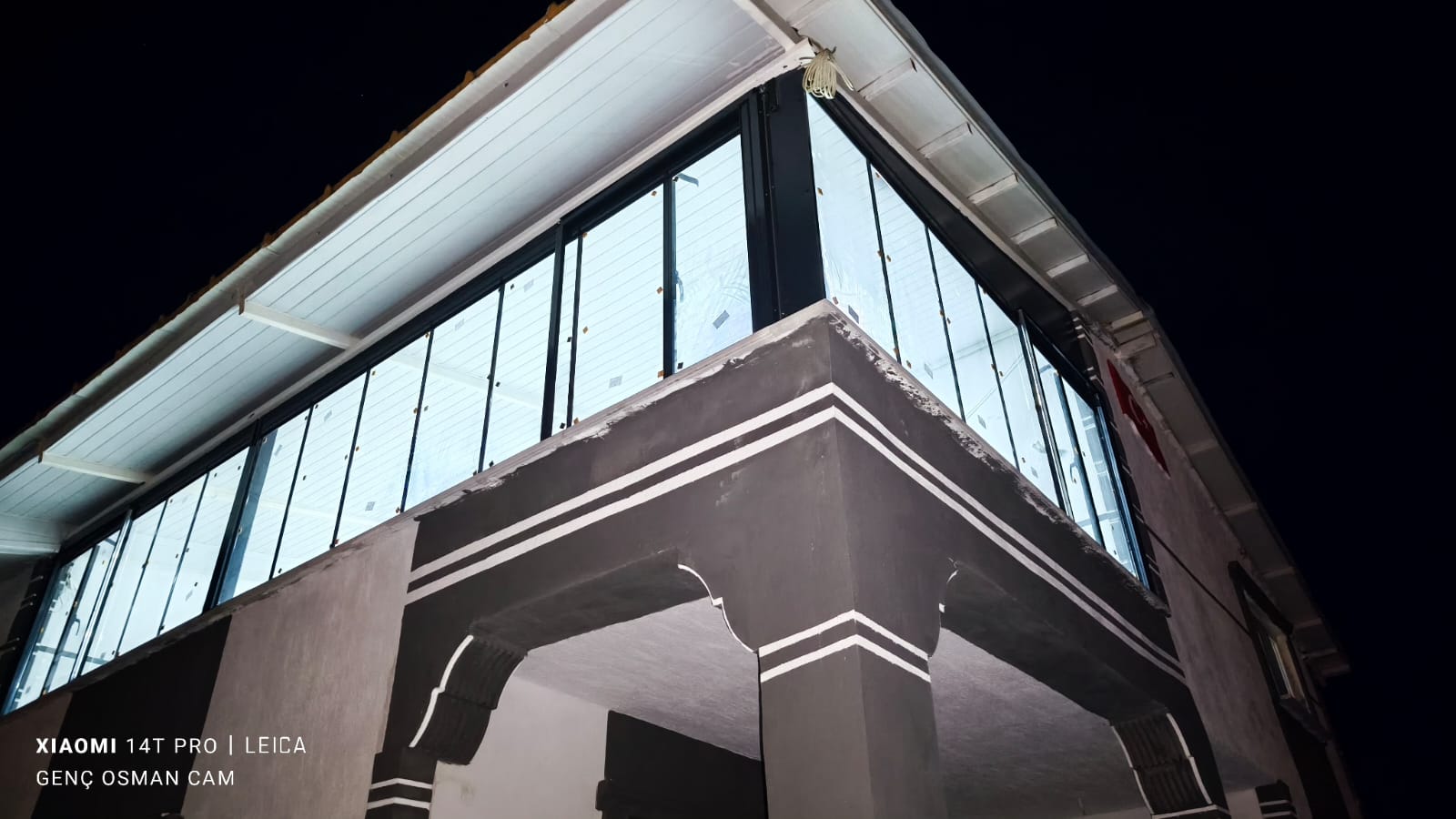 Selçuklu Siyah Profil Cam Balkon - Konya Cam Balkon - GOM Proje Görseli 10