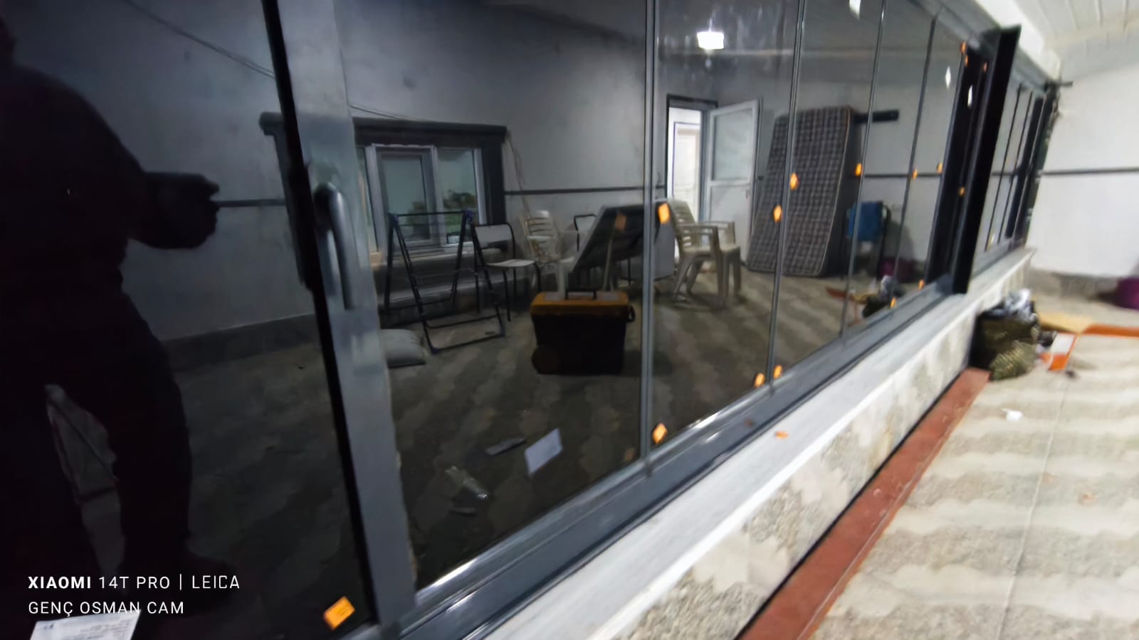 Selçuklu Siyah Profil Cam Balkon - Konya Cam Balkon - GOM Proje Görseli 13