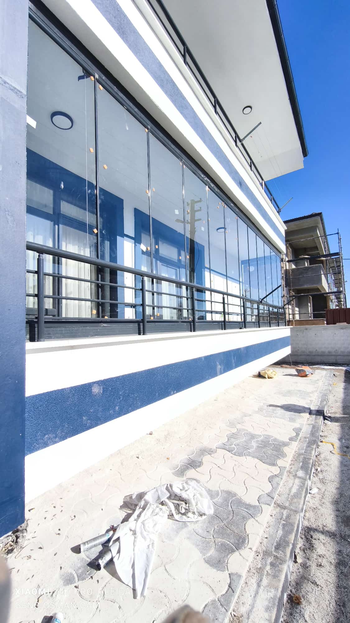 Karatay Siyah Profil Tek Camlı Balkon - Konya Cam Balkon - GOM Proje Görseli 2
