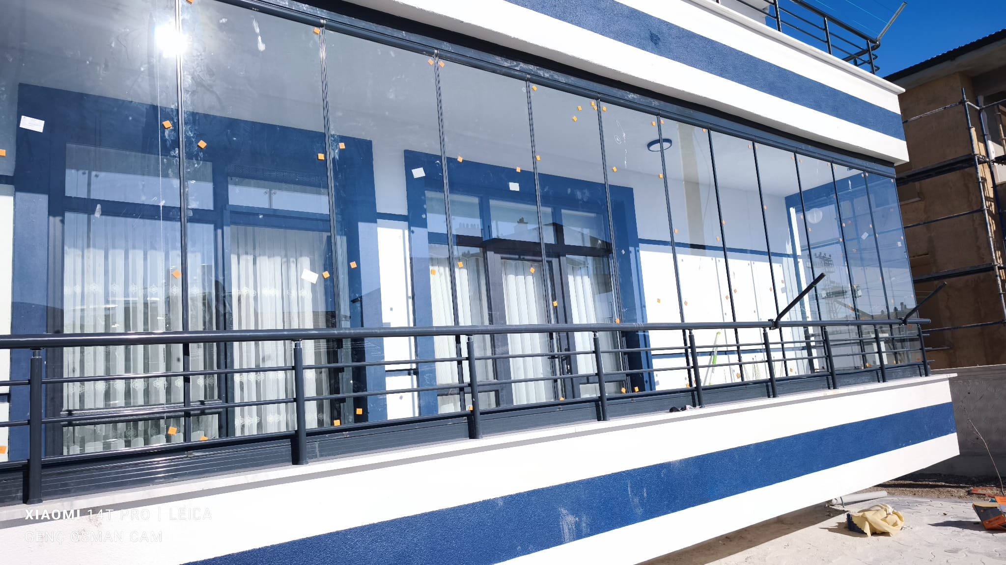 Karatay Siyah Profil Tek Camlı Balkon - Konya Cam Balkon - GOM Proje Görseli 5