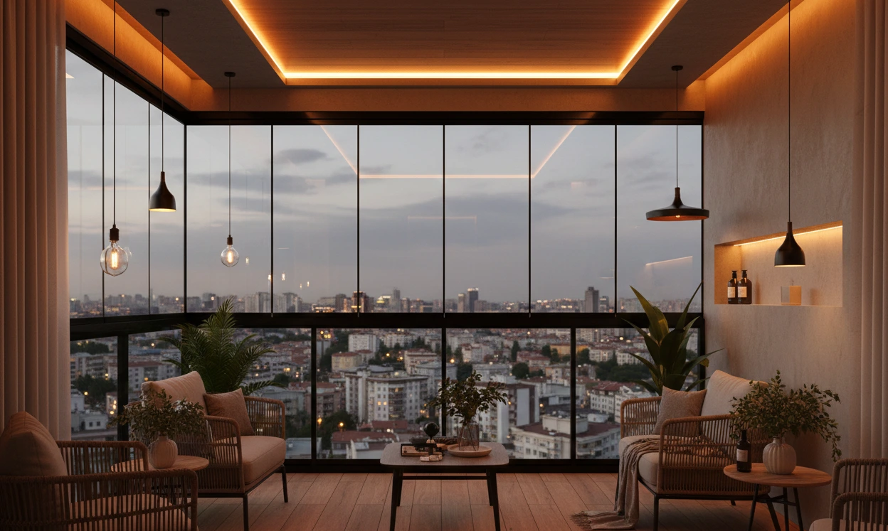 Cam Balkon - Konya Cam Balkon - GOM Hizmet Görseli 1