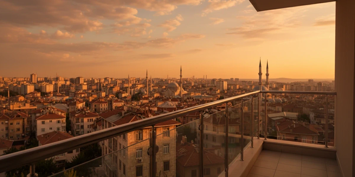Alüminyum Korkuluk - Konya Cam Balkon - GOM Hizmet Görseli 1