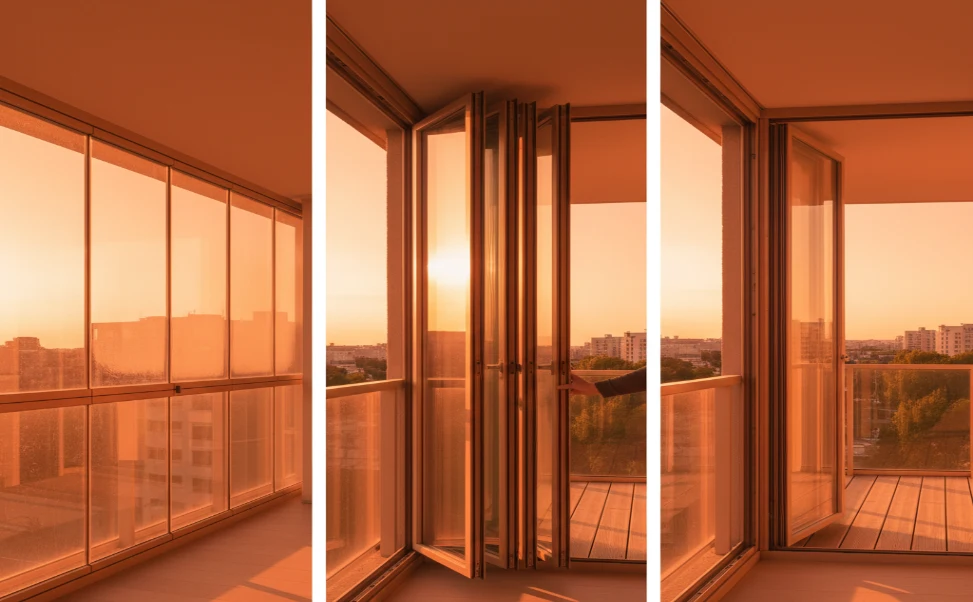 Isıcamlı Cam Balkon - Konya Cam Balkon - GOM Hizmet Görseli 1